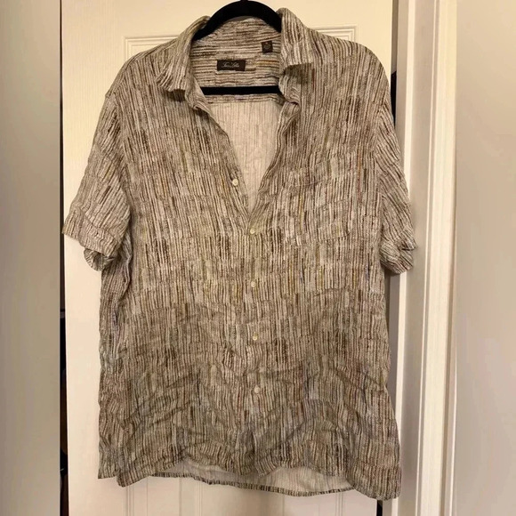 Tasso Elba Men’s Button up Shirt size Xl - Picture 3 of 5